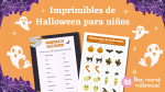 Imprimibles de Halloween